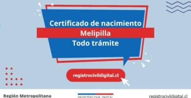 Certificado nacimiento todo tramite en metropolitana melipilla