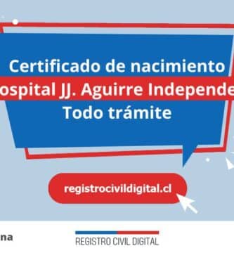 Certificado de nacimiento en so hospital jj aguirre independencia (todo trámite) 2 Certificado nacimiento todo tramite en metropolitana so hospital jj aguirre independencia