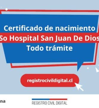 Certificado de nacimiento en so hospital san juan de dios (todo trámite) 2 Certificado nacimiento todo tramite en metropolitana so hospital san juan de dios