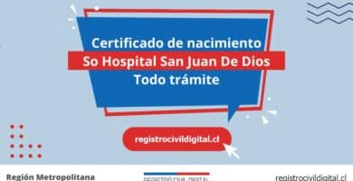 Certificado de nacimiento en so hospital san juan de dios (todo trámite) 10 Certificado nacimiento todo tramite en metropolitana so hospital san juan de dios