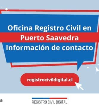 Oficina del registro civil en puerto saavedra, araucania 1 Oficina registro civil en araucania puerto saavedra
