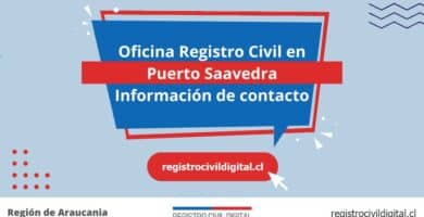 Oficina del registro civil en puerto saavedra, araucania 8 Oficina registro civil en araucania puerto saavedra