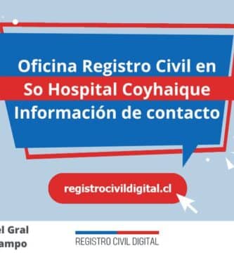Oficina registro civil en aysen del gral carlos ibanez del campo so hospital coyhaique