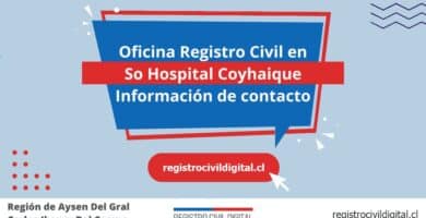 Oficina del registro civil en so hospital coyhaique, aysen del gral carlos ibanez del campo 8 Oficina registro civil en aysen del gral carlos ibanez del campo so hospital coyhaique