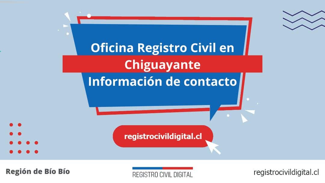Oficina del registro civil en chiguayante, bío bío 1 Encuentra toda información de la oficina del registro civil de chiguayante horario, dirección, teléfono pedir hora