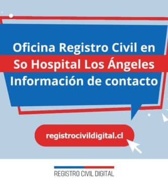 Oficina del registro civil en so hospital los angeles, bío bío 2 Oficina registro civil en biobio so hospital los angeles