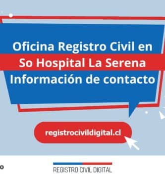 Oficina del registro civil en so hospital la serena, coquimbo 1 Oficina registro civil en coquimbo so hospital la serena