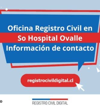 Oficina registro civil en coquimbo so hospital ovalle