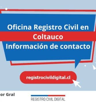Oficina registro civil en libertador gral bernardo ohiggins coltauco