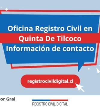 Oficina registro civil en libertador gral bernardo ohiggins quinta de tilcoco