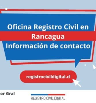 Oficina registro civil en libertador gral bernardo ohiggins rancagua