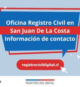 Oficina del registro civil en san juan de la costa, los lagos 3 Oficina registro civil en los lagos san juan de la costa