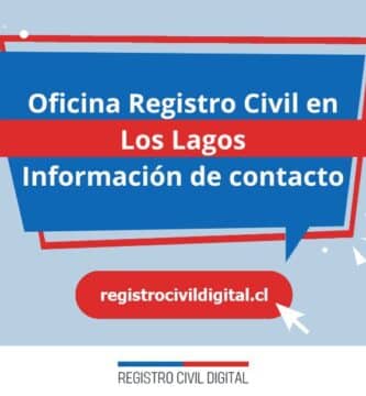 Oficina registro civil en los rios los lagos
