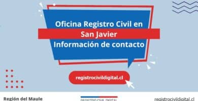 Oficina del registro civil en san javier, maule 8 Oficina registro civil en maule san javier