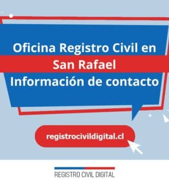 Oficina registro civil en maule san rafael