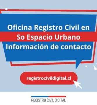 Oficina del registro civil en so espacio urbano, maule 3 Oficina registro civil en maule so espacio urbano