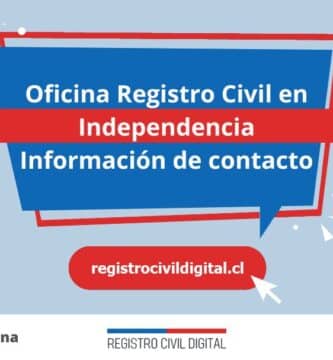 Oficina del registro civil en independencia, metropolitana 3 Oficina registro civil en metropolitana independencia