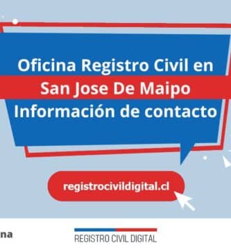 Oficina del registro civil en san jose de maipo, metropolitana 2 Oficina registro civil en metropolitana san jose de maipo