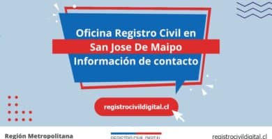Oficina del registro civil en san jose de maipo, metropolitana 10 Oficina registro civil en metropolitana san jose de maipo