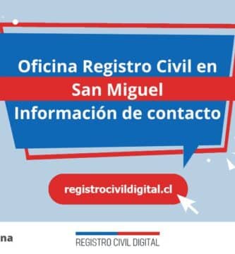Oficina del registro civil en san miguel, metropolitana 1 Oficina registro civil en metropolitana san miguel