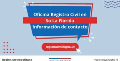 Oficina registro civil en metropolitana so la florida