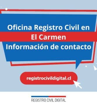 Oficina registro civil en nuble el carmen