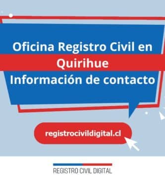 Oficina del registro civil en quirihue, ñuble 1 Oficina registro civil en nuble quirihue