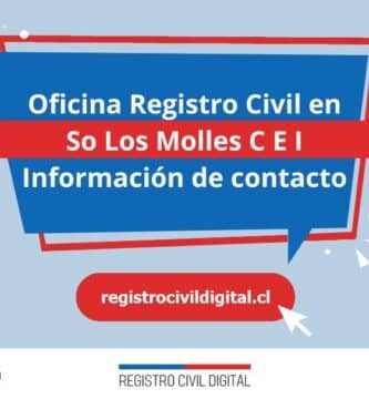 Oficina registro civil en tarapaca so los molles c e i