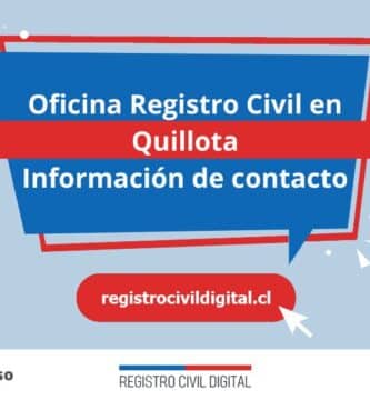 Oficina registro civil en valparaiso quillota