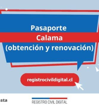 Sacar pasaporte en antofagasta calama