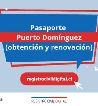 Sacar pasaporte en araucania puerto dominguez
