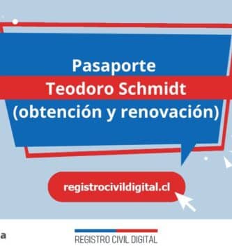 Sacar pasaporte en araucania teodoro schmidt