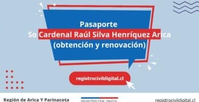 Pasaporte en so cardenal raul silva henriquez arica (obtención y renovación) 9 Sacar pasaporte en arica y parinacota so cardenal raul silva henriquez arica