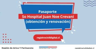 Pasaporte en so hospital juan noe crevani (obtención y renovación) 6 Sacar pasaporte en arica y parinacota so hospital juan noe crevani