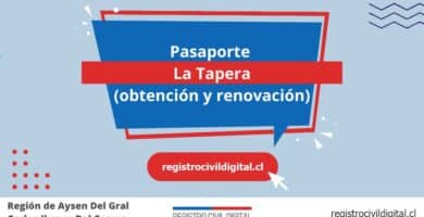 Pasaporte en la tapera (obtención y renovación) 6 Sacar pasaporte en aysen del gral carlos ibanez del campo la tapera