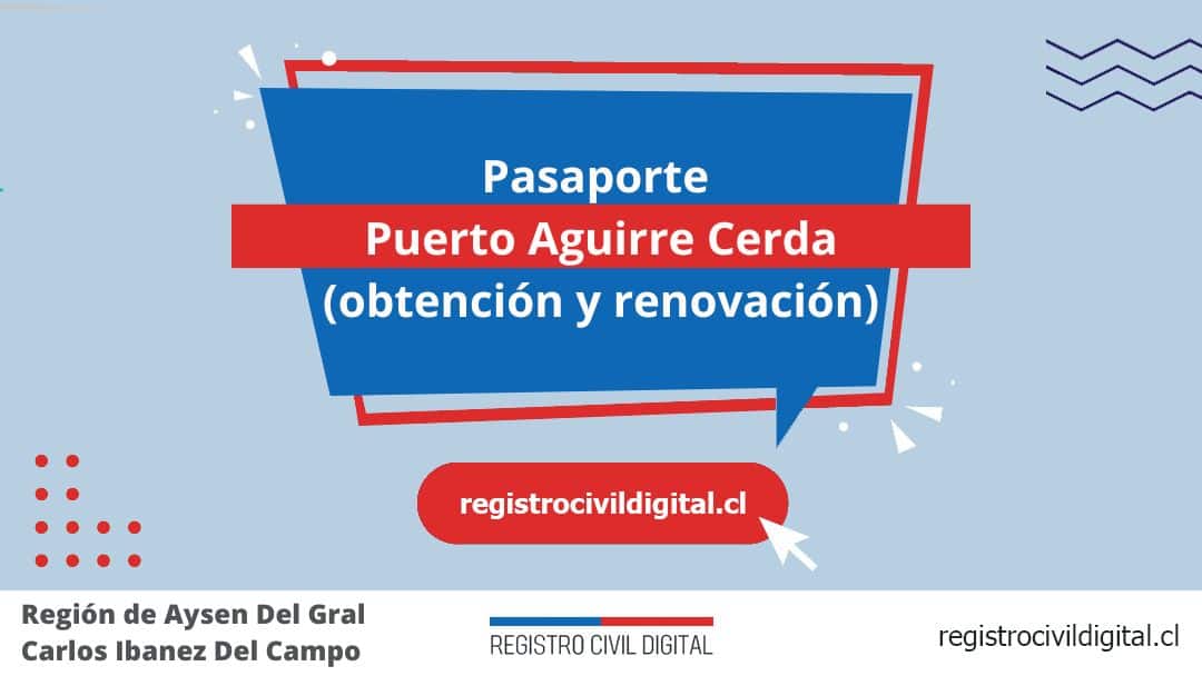 Pasaporte en puerto aguirre cerda (obtención y renovación) 1 Encuentra toda información de la oficina del registro civil de puerto aguirre cerda horario, dirección, teléfono pedir hora