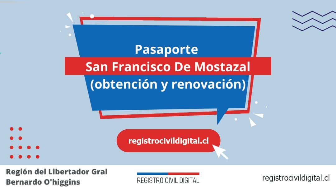 Encuentra toda información de la oficina del registro civil de san francisco de mostazal horario, dirección, teléfono pedir hora