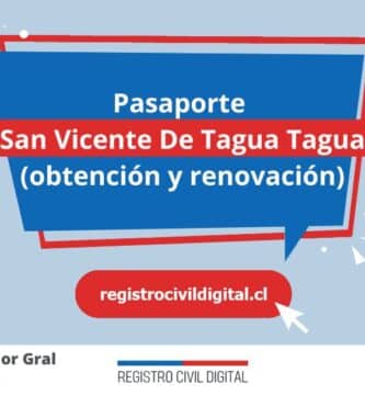 Sacar pasaporte en libertador gral bernardo ohiggins san vicente de tagua tagua