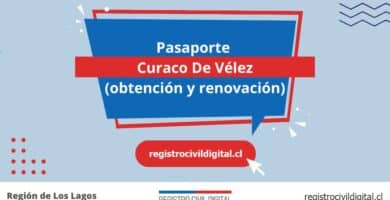 Sacar pasaporte en los lagos curaco de velez