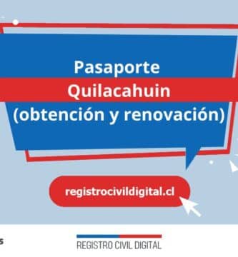 Sacar pasaporte en los lagos quilacahuin