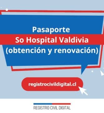 Sacar pasaporte en los rios so hospital valdivi