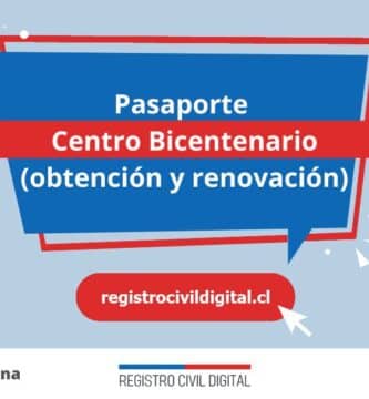 Pasaporte en centro bicentenario (obtención y renovación) 3 Sacar pasaporte en metropolitana centro bicentenario