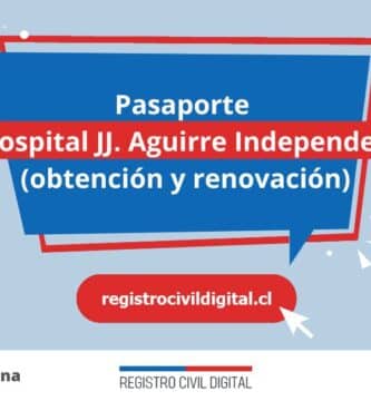 Pasaporte en so hospital jj aguirre independencia (obtención y renovación) 1 Sacar pasaporte en metropolitana so hospital jj aguirre independencia