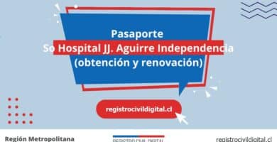 Pasaporte en so hospital jj aguirre independencia (obtención y renovación) 6 Sacar pasaporte en metropolitana so hospital jj aguirre independencia