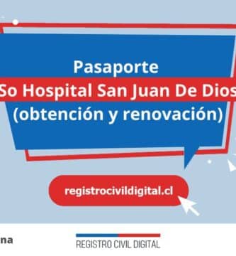 Pasaporte en so hospital san juan de dios (obtención y renovación) 2 Sacar pasaporte en metropolitana so hospital san juan de dios