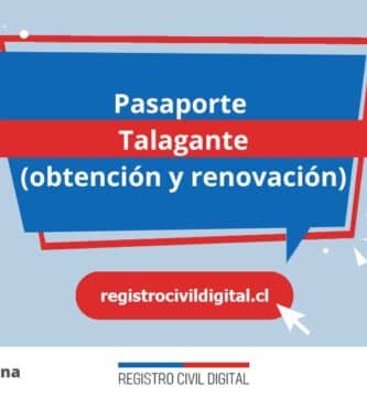 Sacar pasaporte en metropolitana talagante